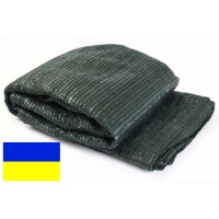 Сетка затеняющая 85% затенения, 3м х 5м, 85г/кв.м, зелёная (Украина)